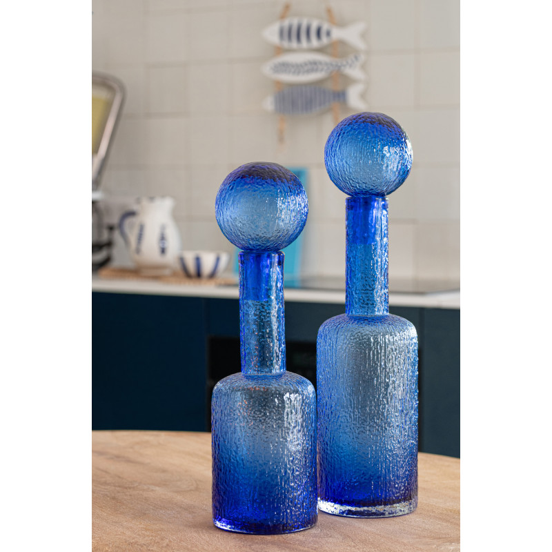 BOUT DÉCORATIF RELF VER BL S (12,5x12,5x43cm) 