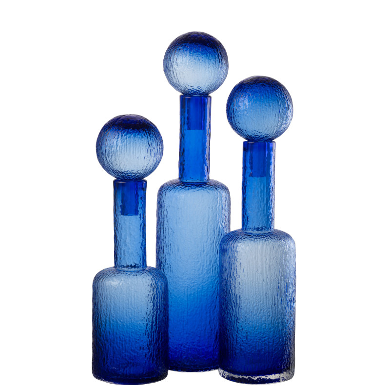 BOUT DÉCORATIF RELF VER BL L (12,5x12,5x56cm) 