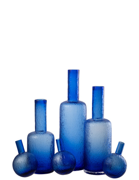 BOUT DÉCORATIF RELF VER BL L (12,5x12,5x56cm) 