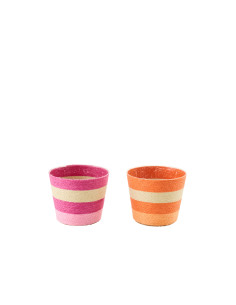 CACHEP LIGN PAP ROS/OR S ASS2 (13,5x13,5x11cm) 