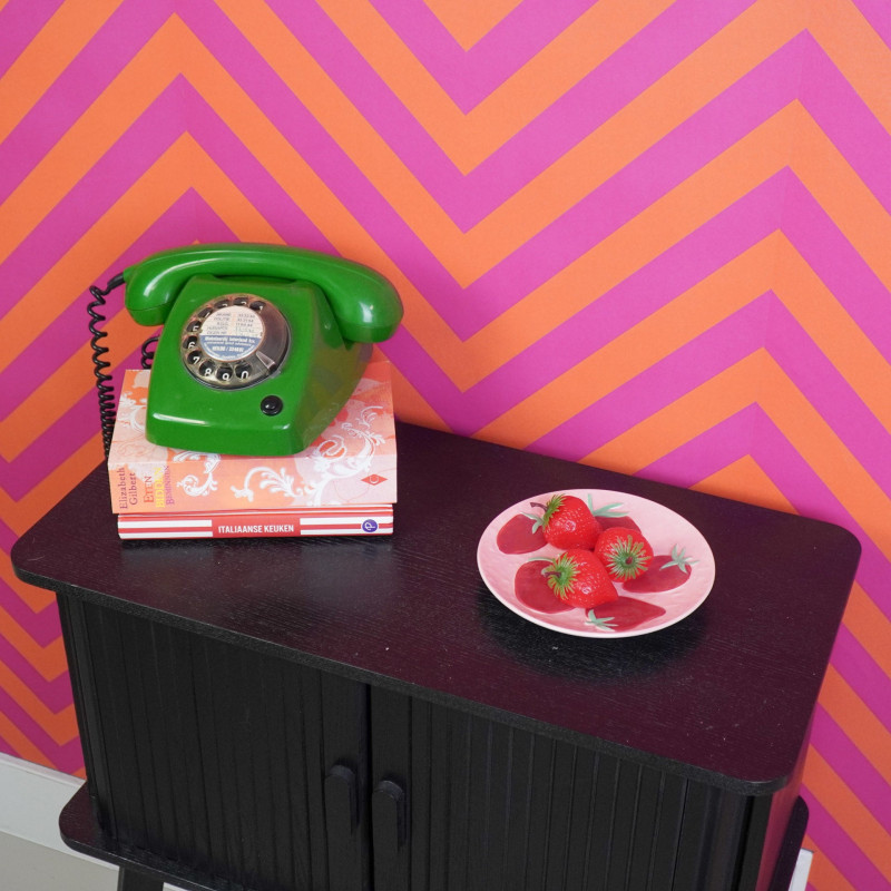 Vide-poche déco Fraises 17 cm Céramique Rose Rouge Strawberries 