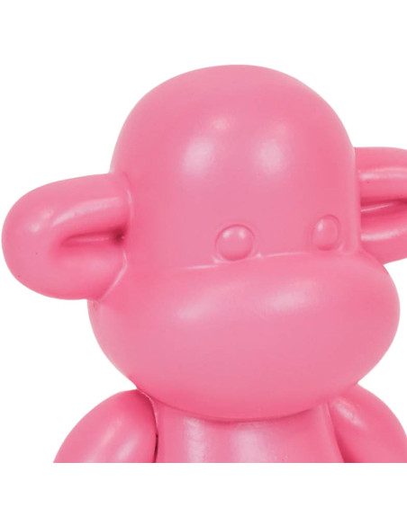 Statuette déco Singe Loose dopamine Hauteur 19 cm Résine Rose The Legend 
