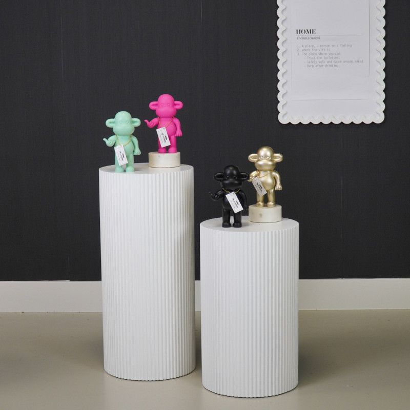 Statuette déco Singe Loose dopamine Hauteur 19 cm Résine Doré The Legend 