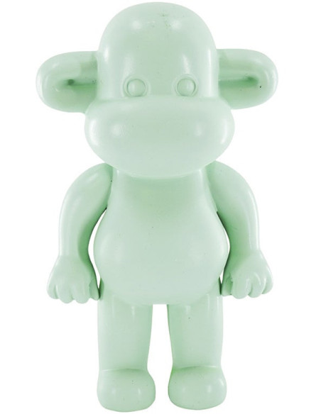 Statuette déco Singe Pop dopamine Hauteur 19 cm Résine Vert menthe The Legend 