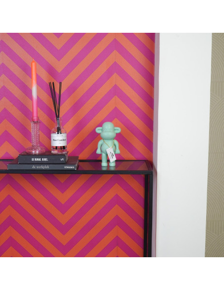 Statuette déco Singe Pop dopamine Hauteur 19 cm Résine Vert menthe The Legend 