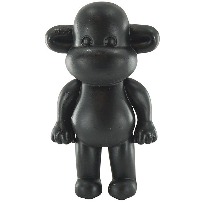 Statue déco Singe Pop dopamine Hauteur 35 cm Résine Noir The Legend 