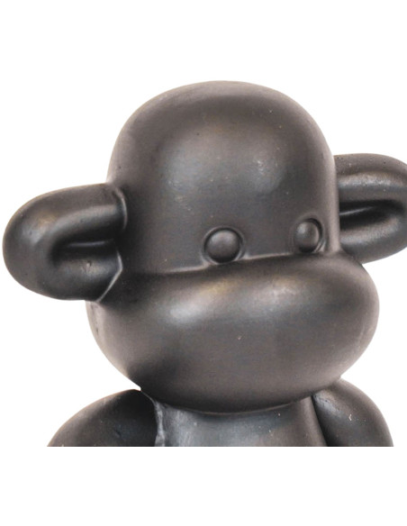 Statue déco Singe Pop dopamine Hauteur 35 cm Résine Noir The Legend 