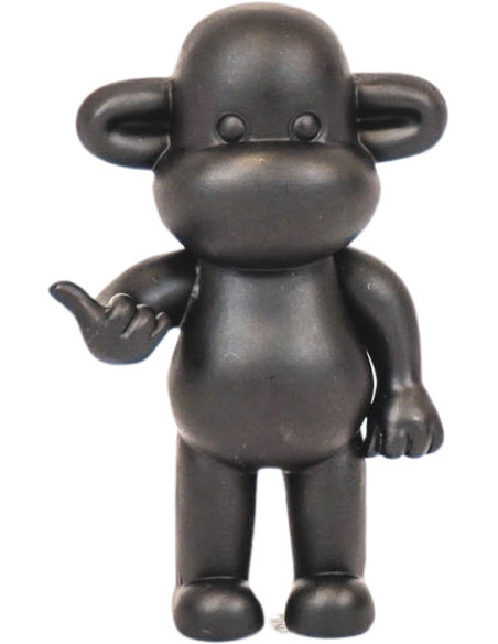 Statue déco Singe Loose dopamine Hauteur 35 cm Résine Noir The Legend 