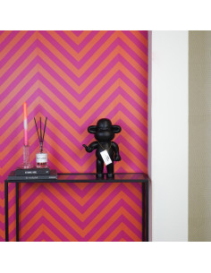 Statue déco Singe Loose dopamine Hauteur 35 cm Résine Noir The Legend 