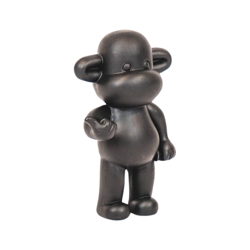 Statue déco Singe Loose dopamine Hauteur 35 cm Résine Noir The Legend 