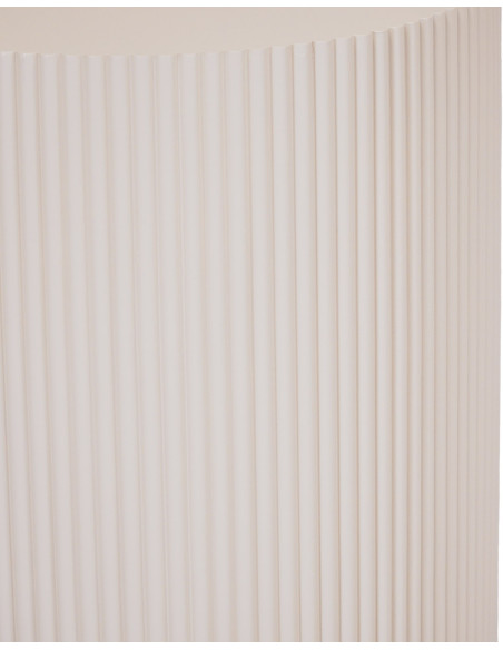 Sellette haute moderne Piédestal Cylindrique Hauteur 65 cm Bois MDF Sable Pillar 