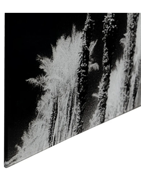 Grand tableau original sur verre Palmiers 120x70 en Verre trempé Sari