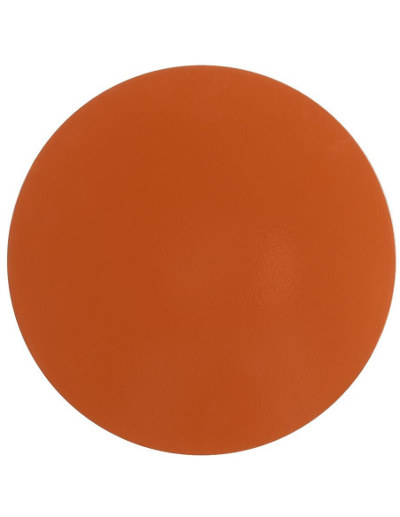 Table d'appoint design chic Ronde 38 cm Métal Terracotta Princia 