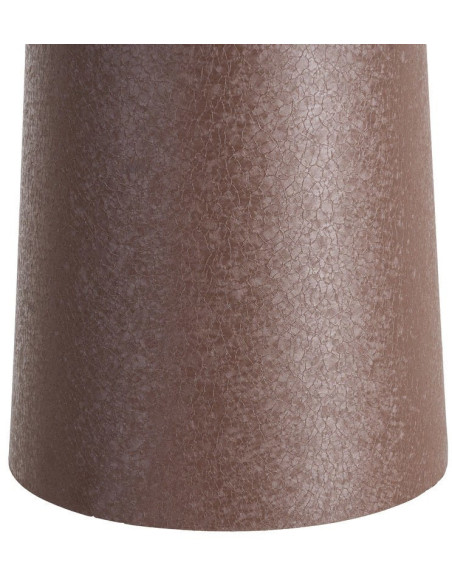 Table d'appoint moderne chic Ronde 45 cm Métal Marron Nido 