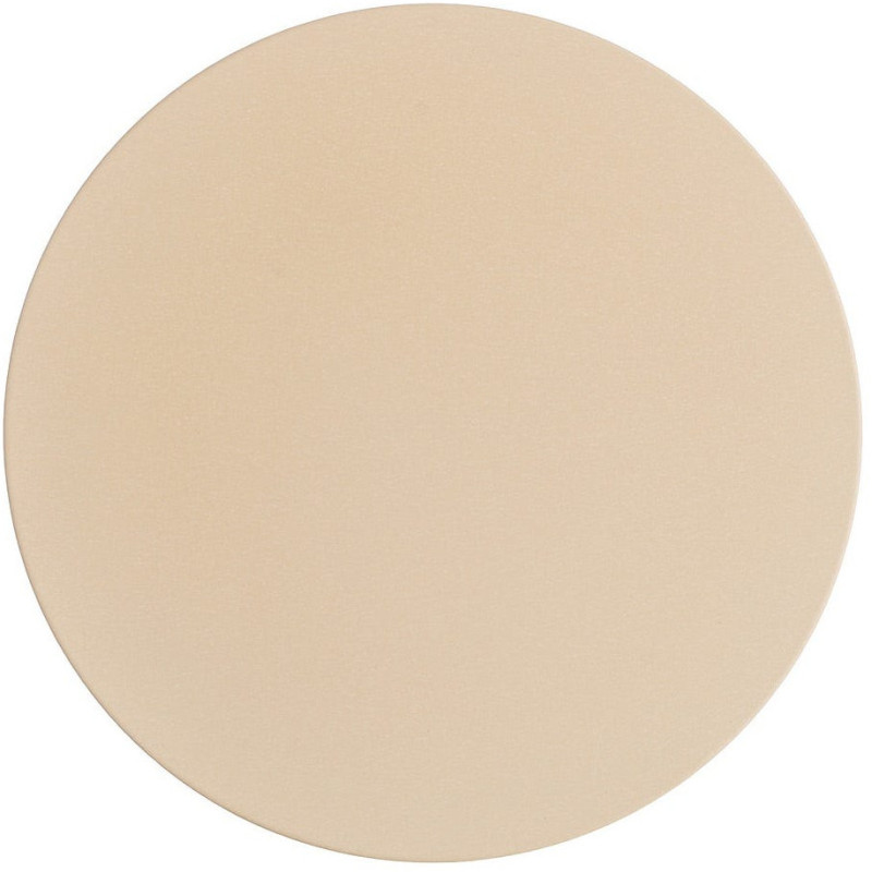 Table d'appoint originale chic Ronde 46 cm Métal Beige Bruma 