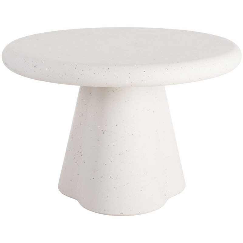 Table à manger design moderne Ronde 4 personnes 120 cm Bois MDF Terrazzo Micro-ciment Caliza 