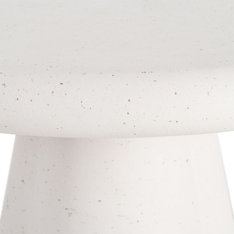 Table à manger design moderne Ronde 4 personnes 120 cm Bois MDF Terrazzo Micro-ciment Caliza 