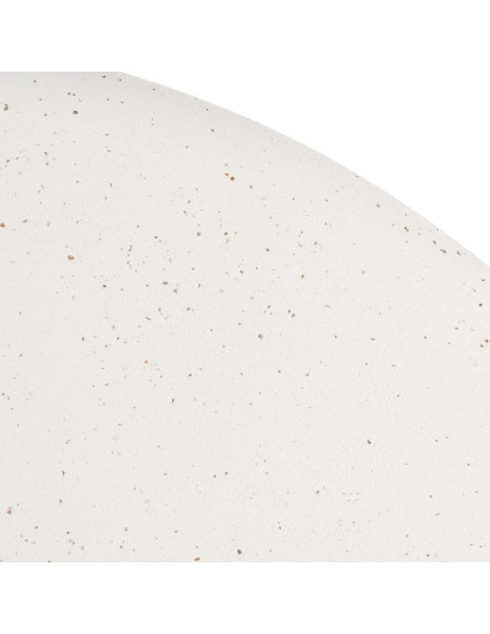 Table à manger design moderne Ronde 4 personnes 120 cm Bois MDF Terrazzo Micro-ciment Caliza 