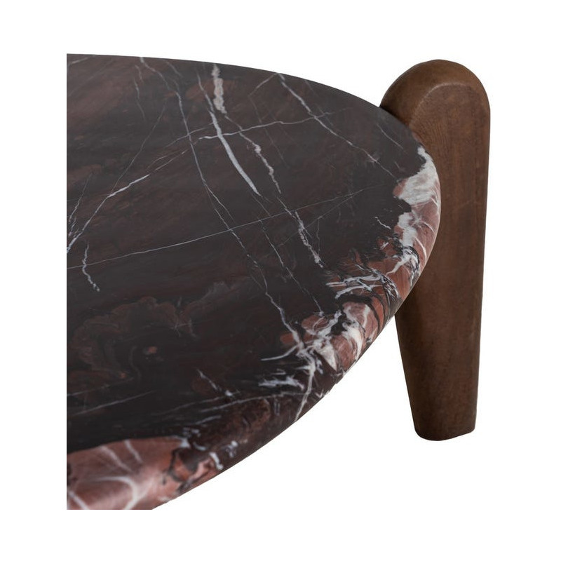 Table basse moderne chic Ovale 70 cm...