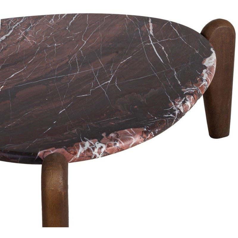 Table basse moderne chic Ovale 70 cm...