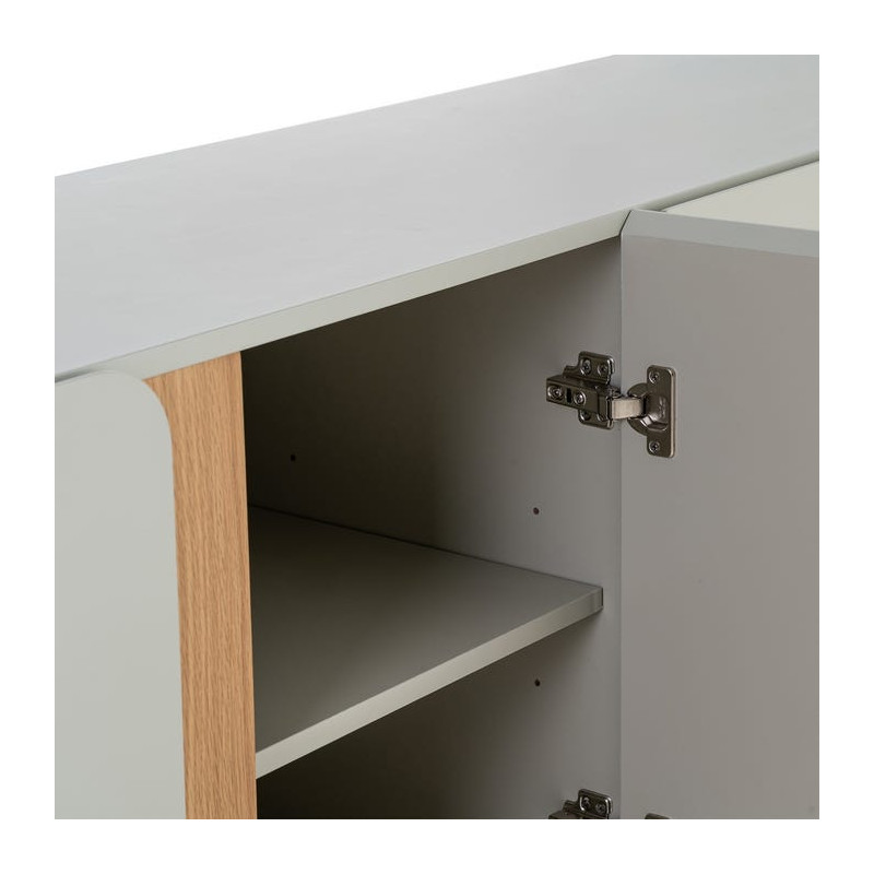 Grand Buffet design Bas 4 portes en...