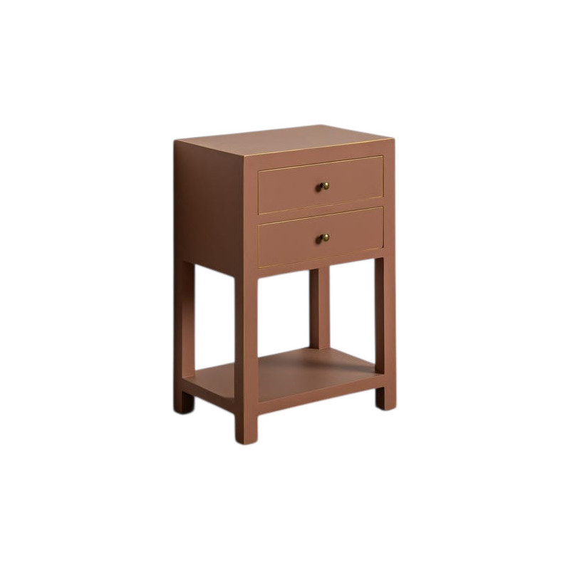 Table de chevet 2 tiroirs 45 x 30 x...
