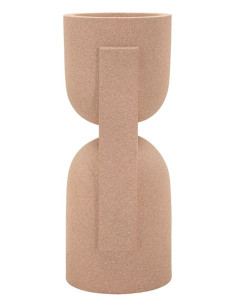 Grand Cache-pot de jardin design Hauteur 91 cm Résine Terracotta Nui 