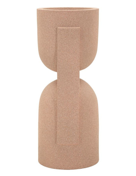 Grand Cache-pot de jardin design Hauteur 91 cm Résine Terracotta Nui 