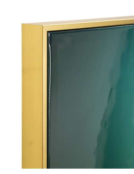 Grande Toile murale imprimée Papillon envol 70x100 cm Cadre doré Butterfly 