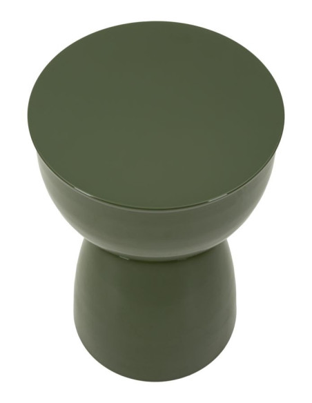 Table d'appoint design Ronde 31 cm Métal Vert Yao Mauro Ferretti - 2