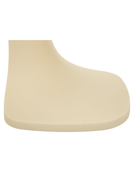 Bout de canapé design Carré 42 cm Plastique Blanc Ibiza 