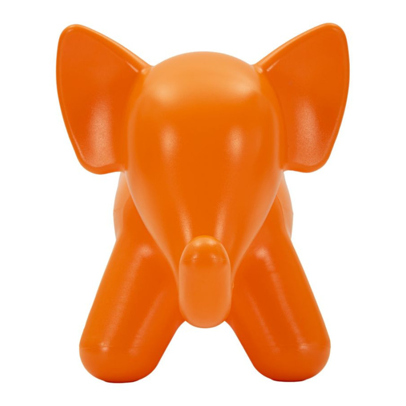 Tabouret design pour enfant Éléphant Plastique Orange Ele 