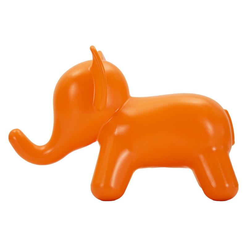 Tabouret design pour enfant Éléphant Plastique Orange Ele 