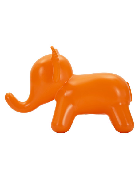 Tabouret design pour enfant Éléphant Plastique Orange Ele 