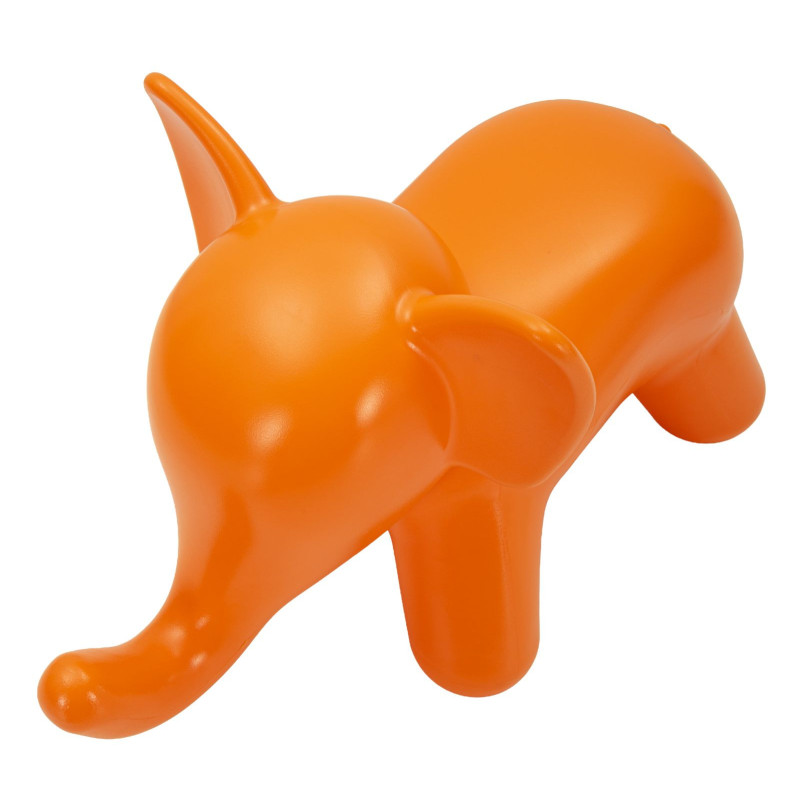 Tabouret design pour enfant Éléphant Plastique Orange Ele 