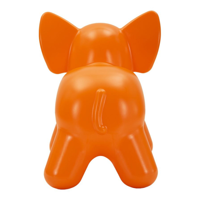 Tabouret design pour enfant Éléphant Plastique Orange Ele 