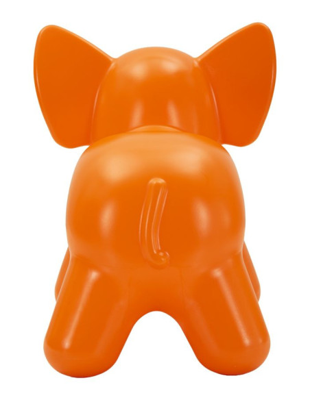 Tabouret design pour enfant Éléphant Plastique Orange Ele 