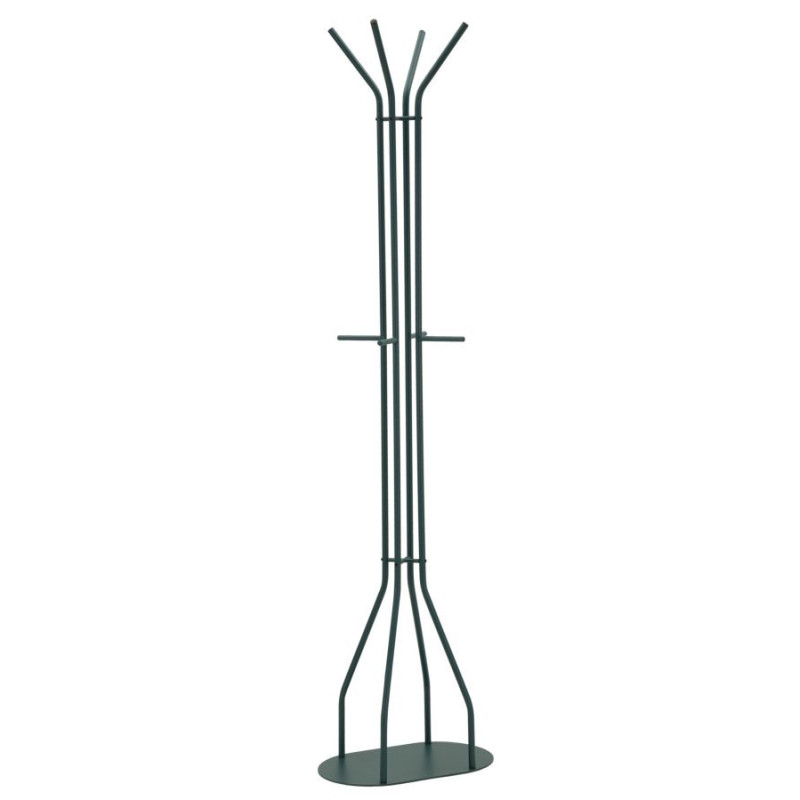 Porte manteau design Métal Bleu canard Saturno 45 cm 