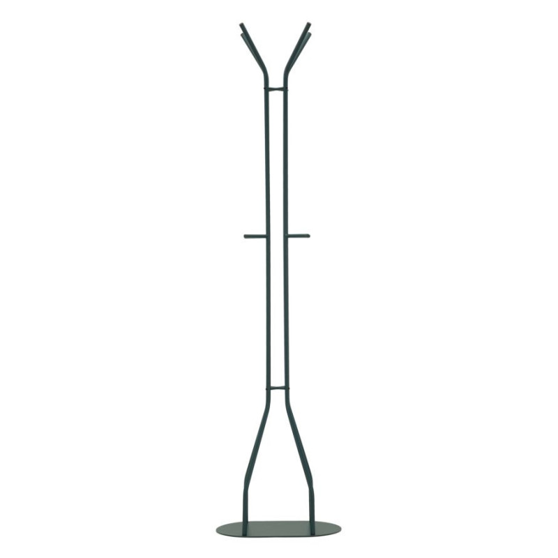 Porte manteau design Métal Bleu canard Saturno 45 cm 