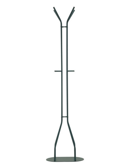 Porte manteau design Métal Bleu canard Saturno 45 cm 