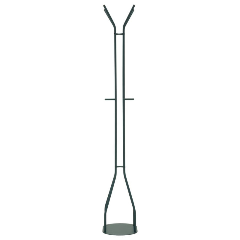 Porte manteau design Métal Bleu canard Saturno 45 cm 