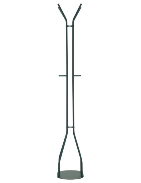 Porte manteau design Métal Bleu canard Saturno 45 cm 