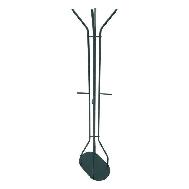 Porte manteau design Métal Bleu canard Saturno 45 cm 
