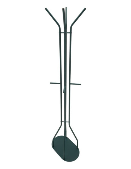 Porte manteau design Métal Bleu canard Saturno 45 cm 