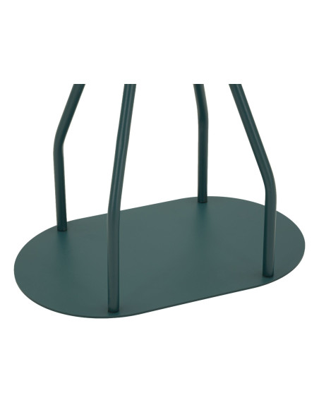 Porte manteau design Métal Bleu canard Saturno 45 cm 