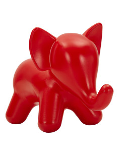 Tabouret design pour enfant Éléphant Plastique Rouge Ele 