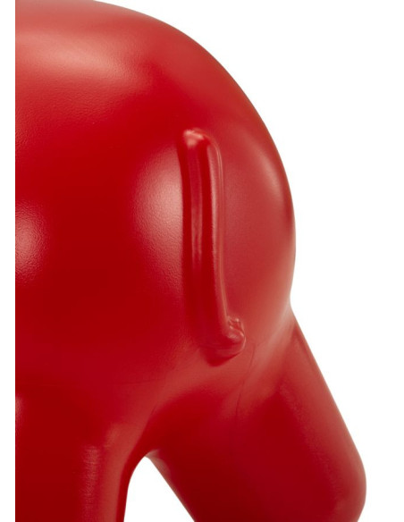 Tabouret design pour enfant Éléphant Plastique Rouge Ele 