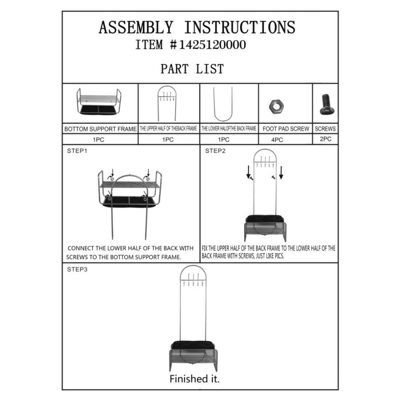 Banc d'entrée moderne porte manteaux 1 étagère 1 place en Velours Noir Capitonné Métal Doré Bartolo 