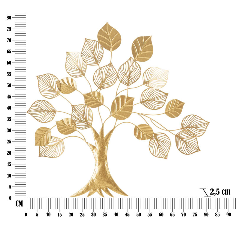 PANNELLO IN FERRO ALBERO GOLDY CM 81X2,5X78 