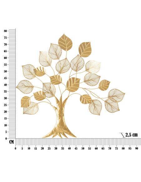 PANNELLO IN FERRO ALBERO GOLDY CM 81X2,5X78 